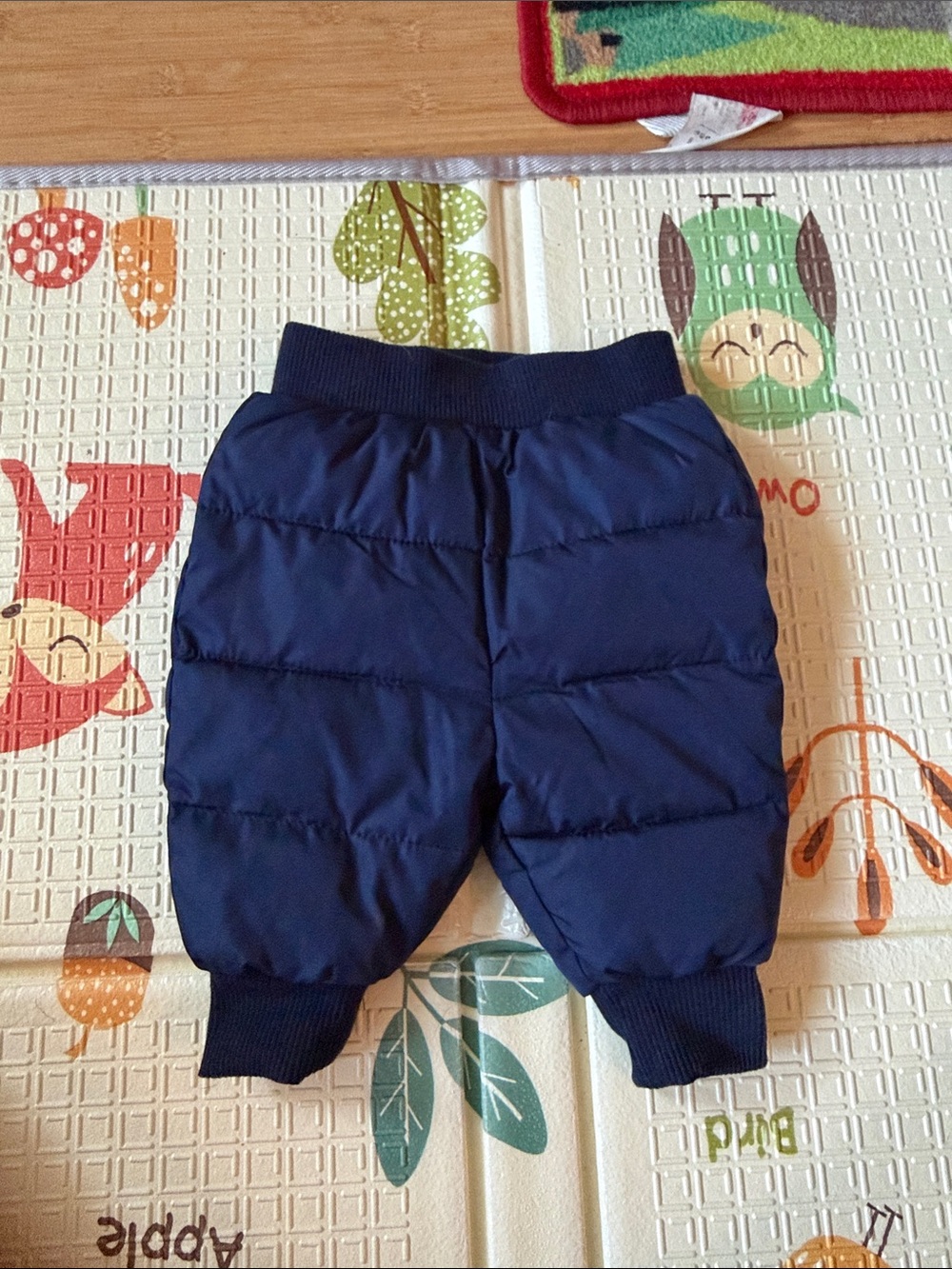 Old Navy - Blue Quilted Puffer Baby Pants